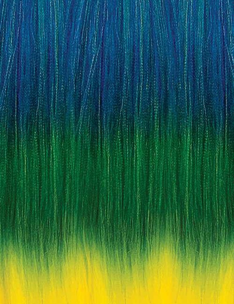 [3 PACK DEAL] Outre X-Pression Braid-Pre Stretched Braid 52" 3X 3 Packs (BLUE RASPBERRY)
