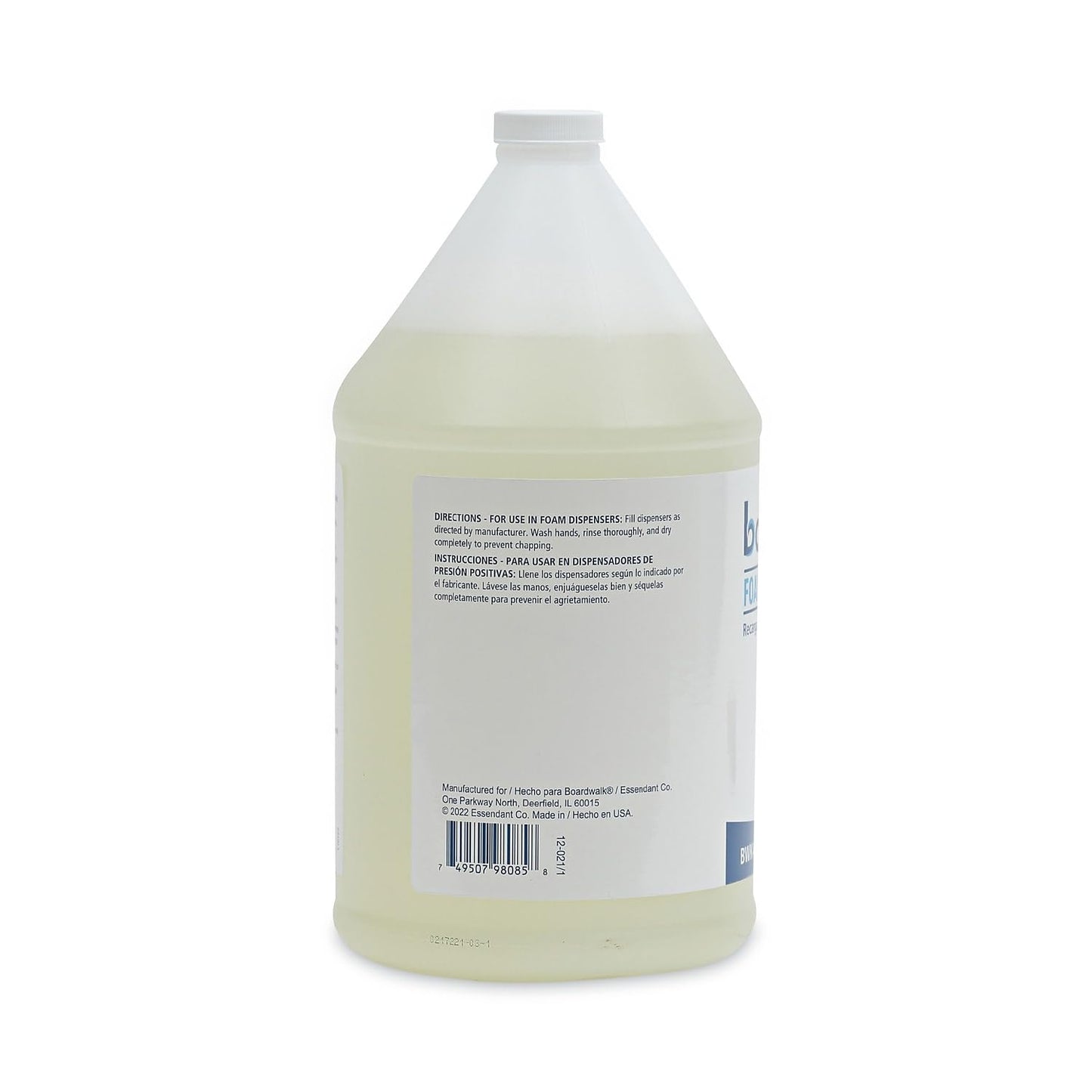 Boardwalk Foaming Hand Soap, Herbal Mint Scent, 1 Gal Bottle, 4/Carton