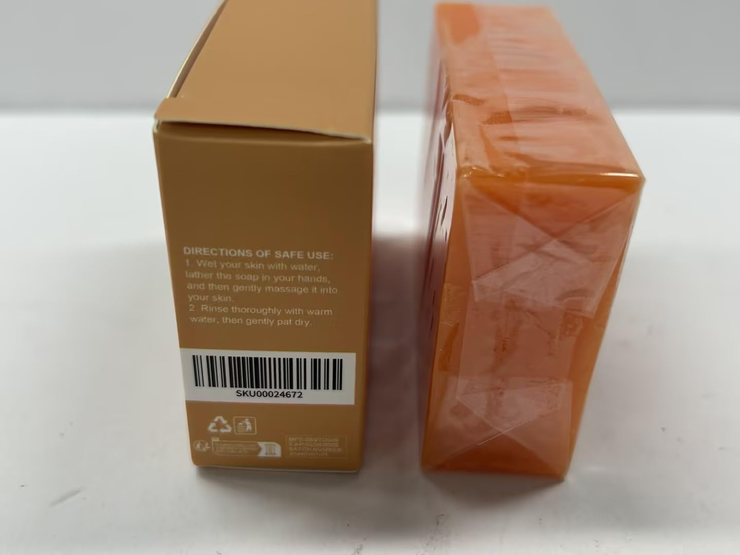 2PC Korabalm Turmeric Soap, Soap for Face, All Natural Face Wash