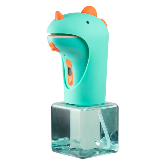 Seawah Automatic Soap Dispenser for Kids,IPX6 Waterproof Cute Dinosaur Foam Smart Hand Foaming Touchless Soap Dispenser for Bathroom Countertop, 8.7oz/250ML