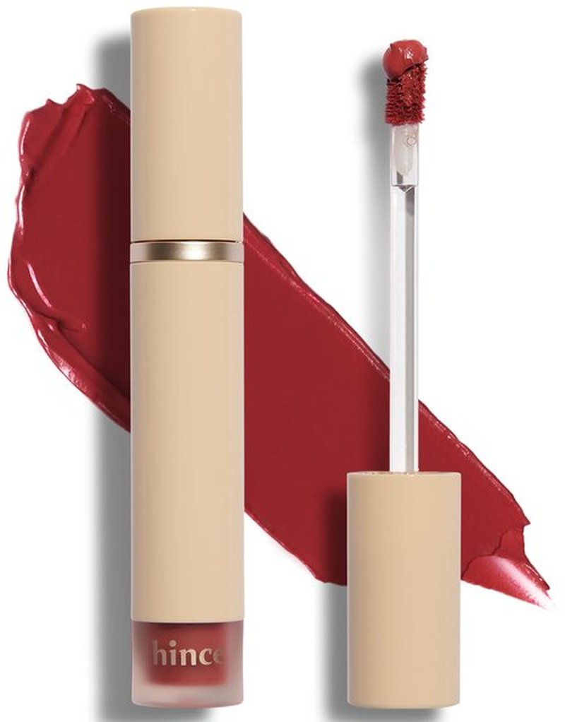 HINCE Slim-Fit Liquid Velvet Lip Tint - Vegan, Vibrant & Moisturizing, Neutral Blooming Colors - Airy Light Petal Touch, Fresh & Weightless Comfort, Transfer-Proof, No Dryness or Thickness (UNCOMMON)