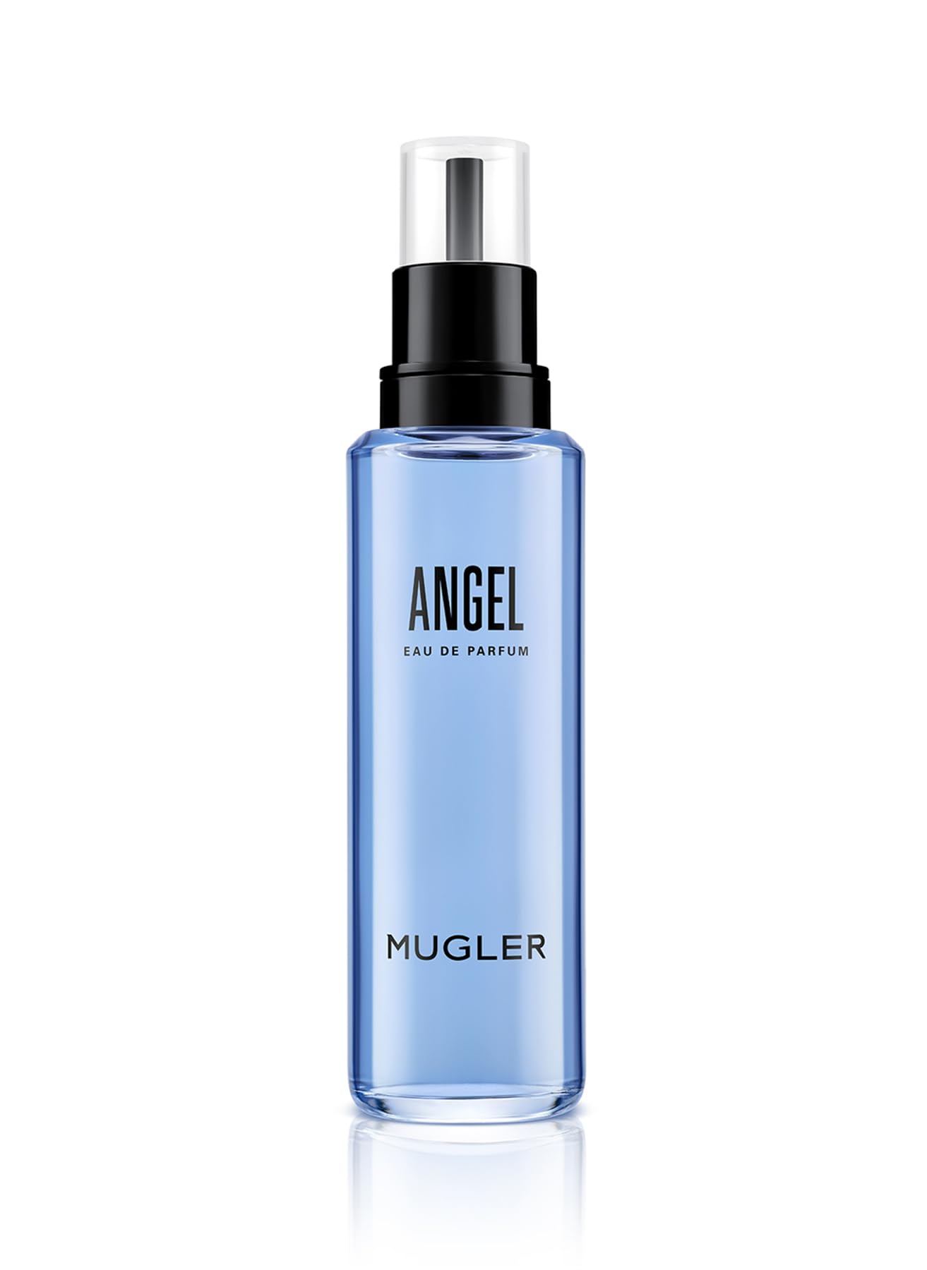 Mugler Angel Refill - Eau de Parfum - Women's Perfume - Ambery & Woody - With Bergamot, Praline, and Patchouli - Long Lasting Fragrance - 3.3 Fl Oz