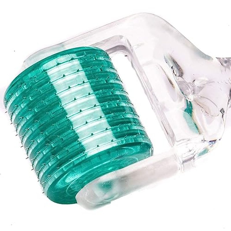 Derma Roller Stainless Steel - Microderma Roller - Microneedle Roller with Case-Personal Use Microneedling Roller -192 Micro Needle Dermal Roller