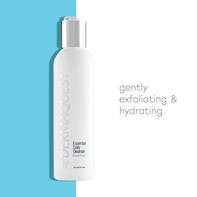 DermaQuest Gentle Exfoliating Daily Facial Cleanser - AHA & BHA Formula for Sensitive Skin | 6 oz.