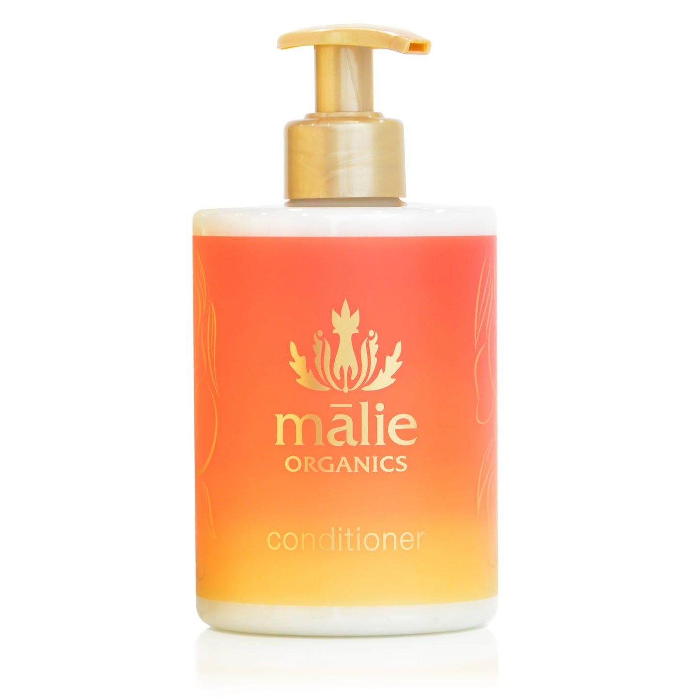 Mālie Organics Conditioner, Mango Nectar Scent, Daily Hydration for All Hair Types, Green Tea Extract + Avocado Oil, Vegan, 14 oz