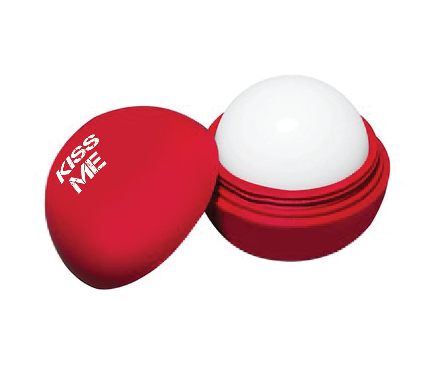 KissMeBalls Lip Balm Spheres Set Of 3, Candy-Colored Packaging with Romantic Phrases (LUV YOU, XOXO, KISS ME) The perfect Lip Hydration gift pack.