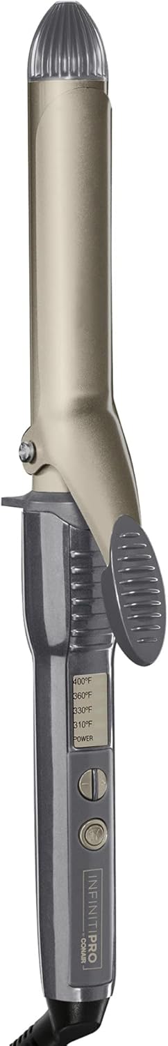 Tourmaline Ceramic Tapered Curling Wand - 1 1/4" to 3/4" for Beachy Waves