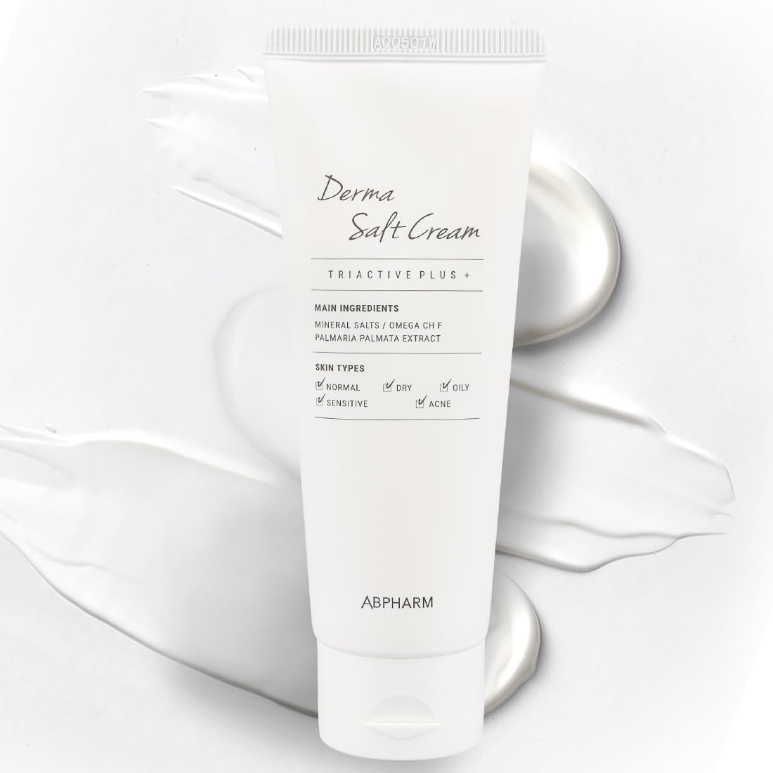 ABPHARM Derma Salt Cream, Long-lasting hydration for up to 150 hours, K - Derma Salt Cream, Clinically tested for sensitive skin, Vegan certified, free from 36 other harmful ingredients