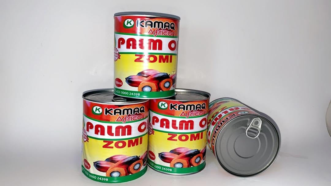 Tropipalm Red Palm Oil, Pure Palm Oil for Cooking, Stews & Sauces, Zomi, 26.4 fl oz