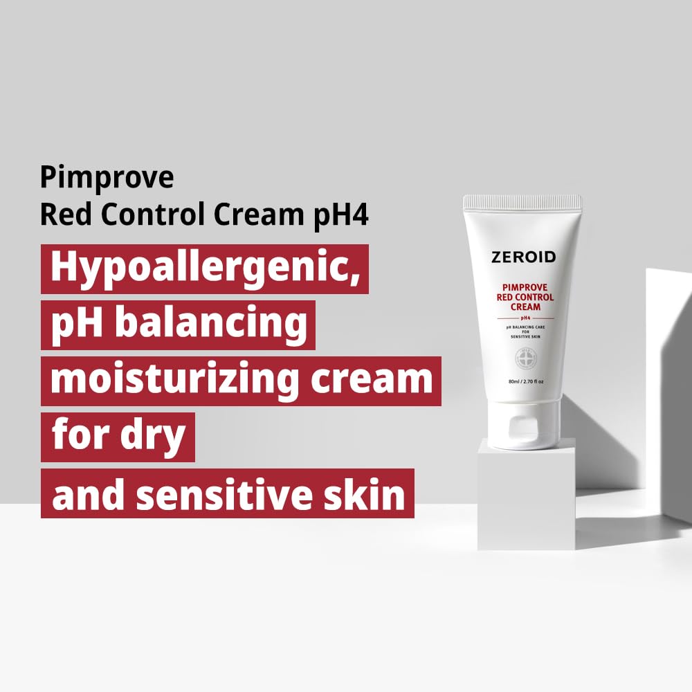 ZEROID Pimprove Red Control Cream, 2.7 fl oz (80ml)