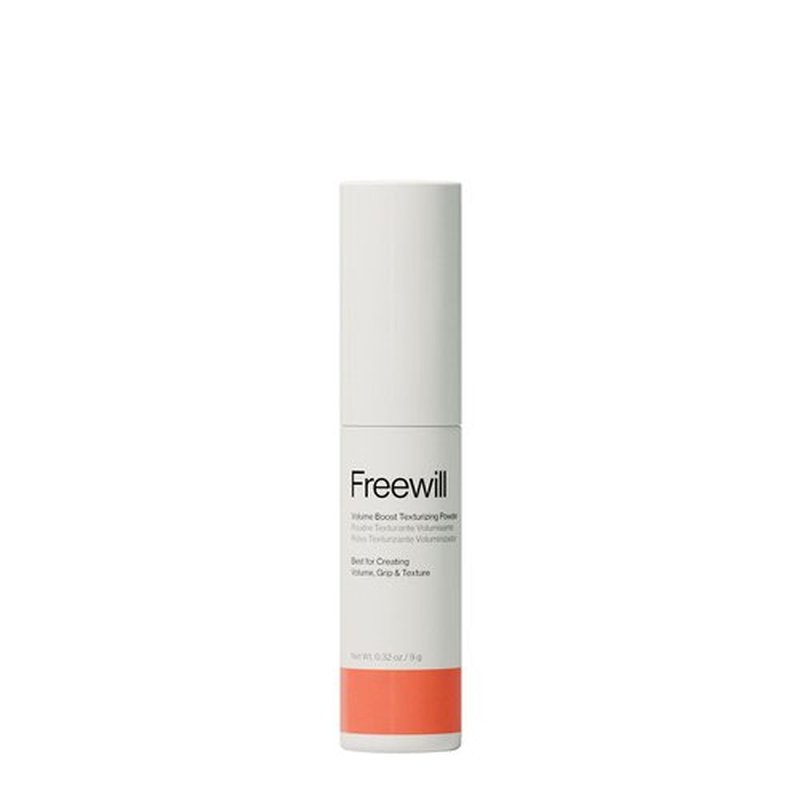Freewill Volume Boost Texturizing Powder, Lightweight Hair Styling Powder for Creating Texture and Fullness, Perfect for Bangs, Braids and Up-Do’s, 0.32 oz