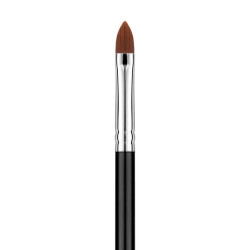 Lip Brush Professional Make Up Brush Travel Lipstick Gloss Wands Applicator Cosmetic Tool Kits Cruelty Free Nylon Hair Vegan Makeup Brush (Black)