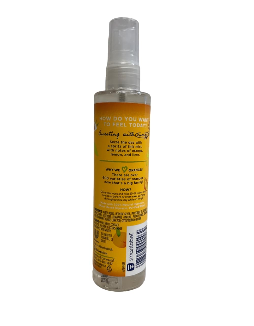 St. Ives Zing Orange Scent Face Mist 4.23 fl oz,pack of 1