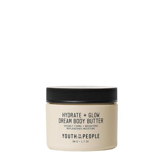 Superberry Hydrate + Glow Dream Body Butter - Brightens Skin Tone with 3% Niacinamide, Jojoba Oil & Vegan Ingredients | 8 oz Scented Lotion