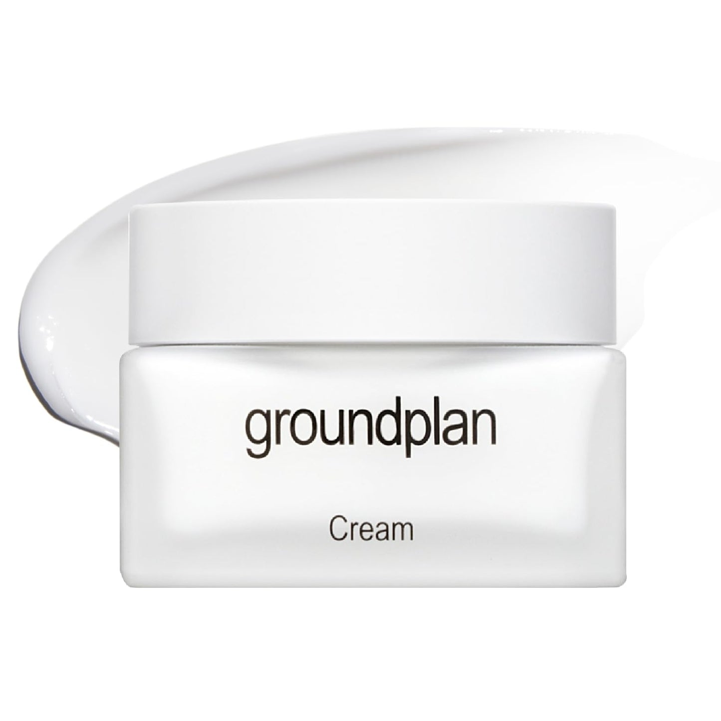groundplan Cream 1.69 fl oz – Lightweight Hydrating Moisturizer with 20,000ppm Niacinamide, Panthenol, and Betaine for Smooth Skin Texture and Balanced Hydration