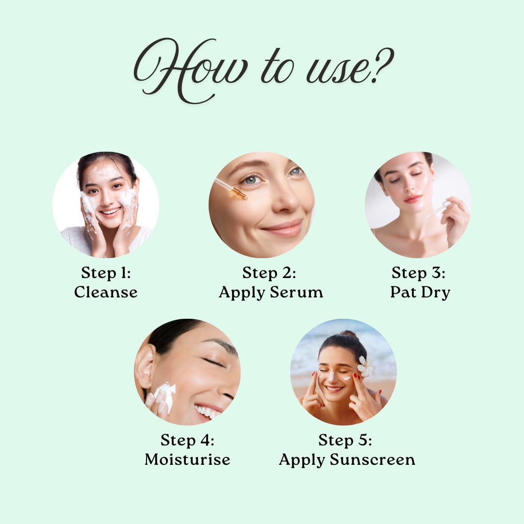 Skinluent Tea Tree Face Serum for Acne Prone Skin with Active Ingredients Tea Tree Oil, Salicylic Acid and Centella Asiatica, 30ml