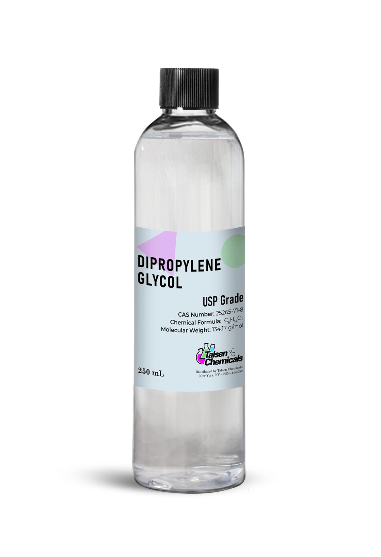 Dipropylene Glycol (DPG) Fragrance Grade 250 mL / 8.45 fl Oz Dipropylene Glycol (DPG) Solvent for Perfume Oils, Candles & Air Fresheners Carrier Oil - Great for Incense Making, Perfume and Body Oils