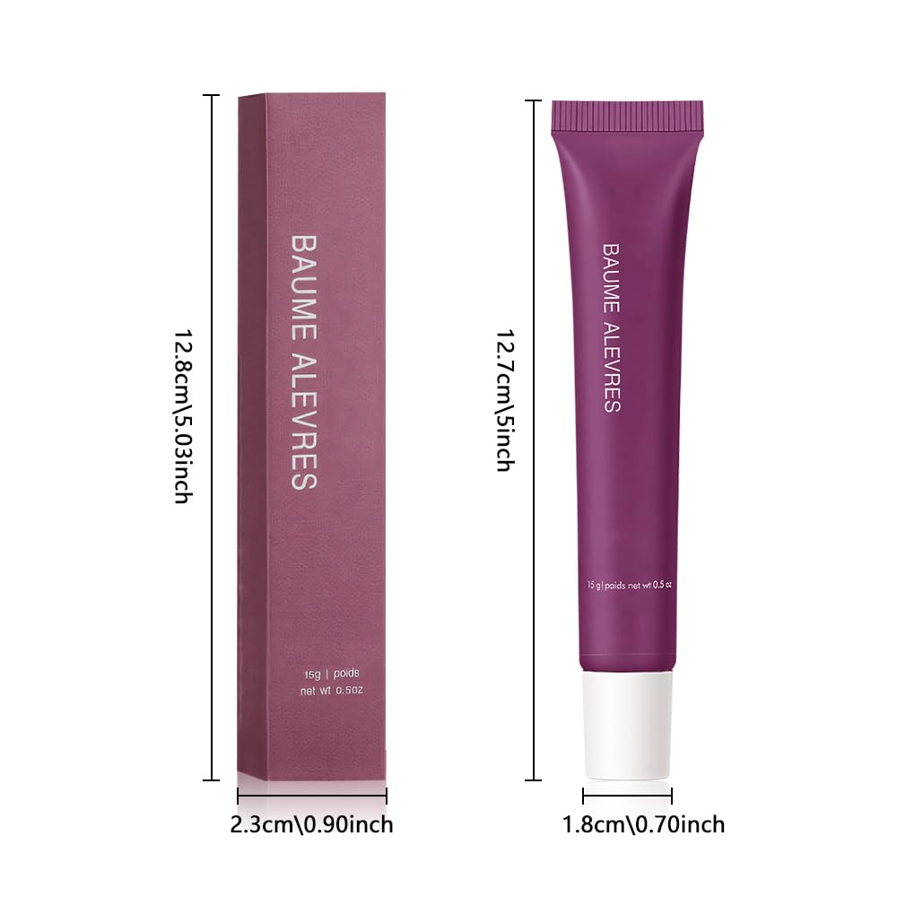 HHLTOH Butter Lip Balm – Ultra-Hydrating Lip Care with Shea Butter & Olive Oil, Soothes Dry Lips with Natural Tint & Gloss Effect,Lip Plumper Moisture & Light Lip Stain Finish #6 Pink Candy