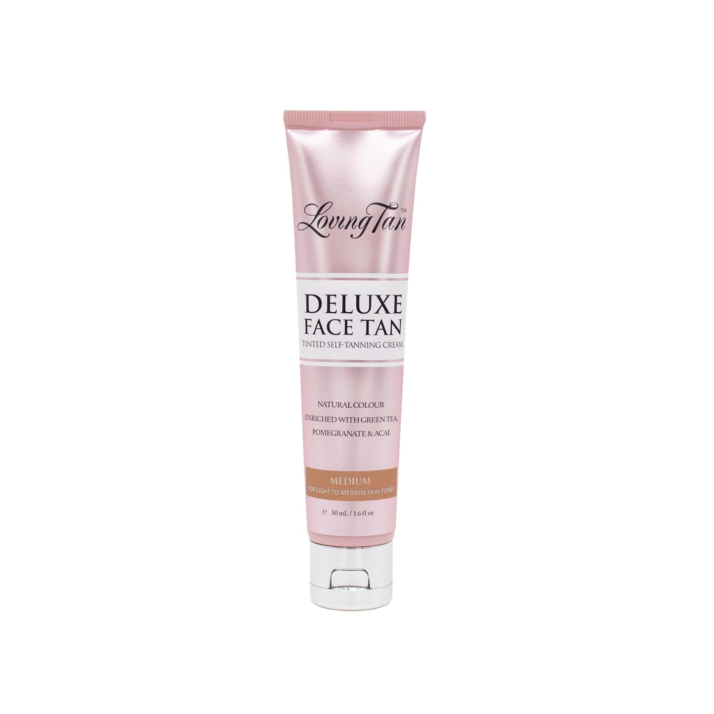 Loving Tan Deluxe Bronzing Mousse (4FL Oz) + Face Tan (1.6Oz), Medium - Streak Free, Natural looking, Professional Strength Sunless Tanner - Cruelty Free, Naturally Derived DHA