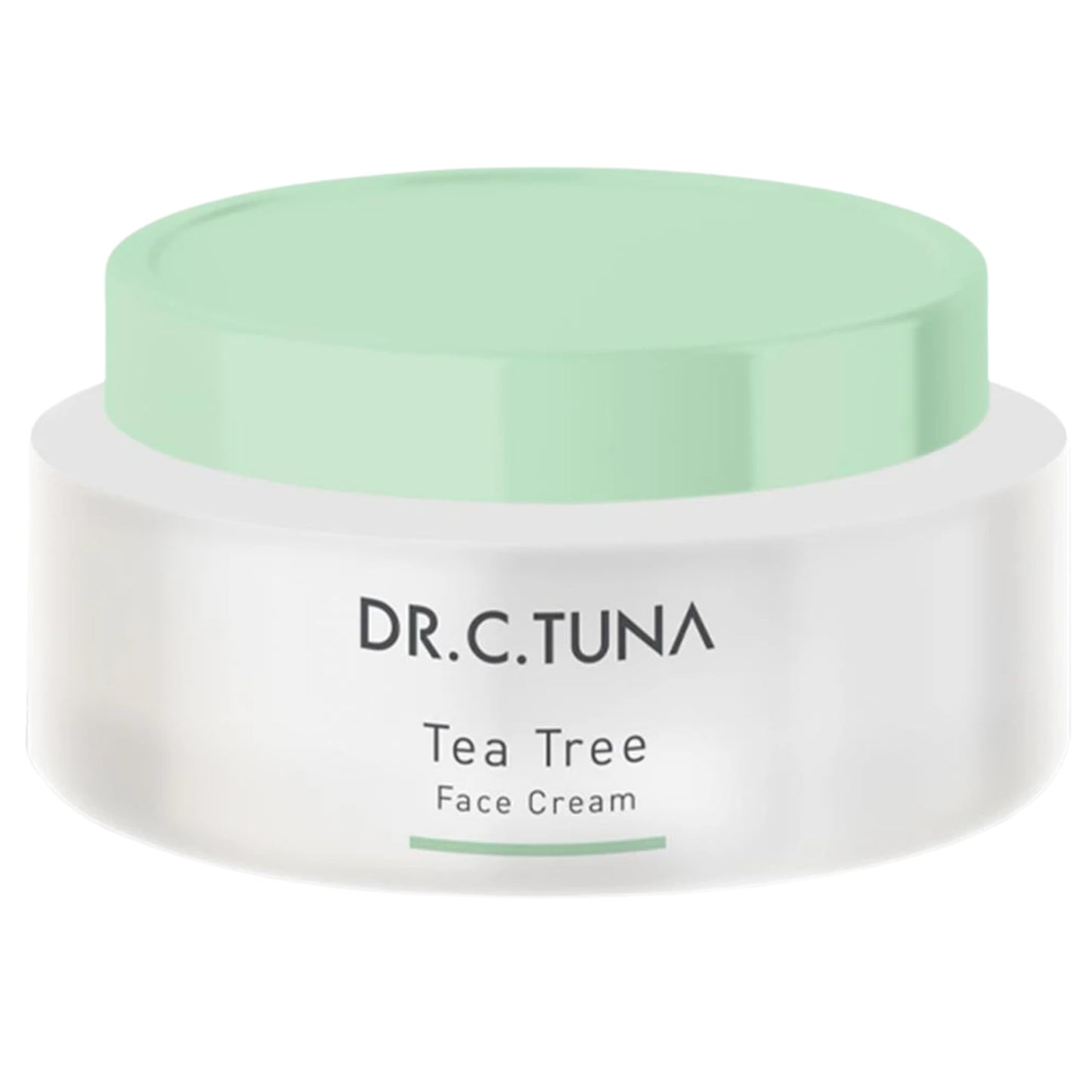 FARMASi Dr. C. Tuna Tea Tree Face Cream, Lightweight Botanical Facial Moisturizer with Tea Tree Oil, Non-Greasy Daily Hydration for Balanced Skin, 1.7 fl oz