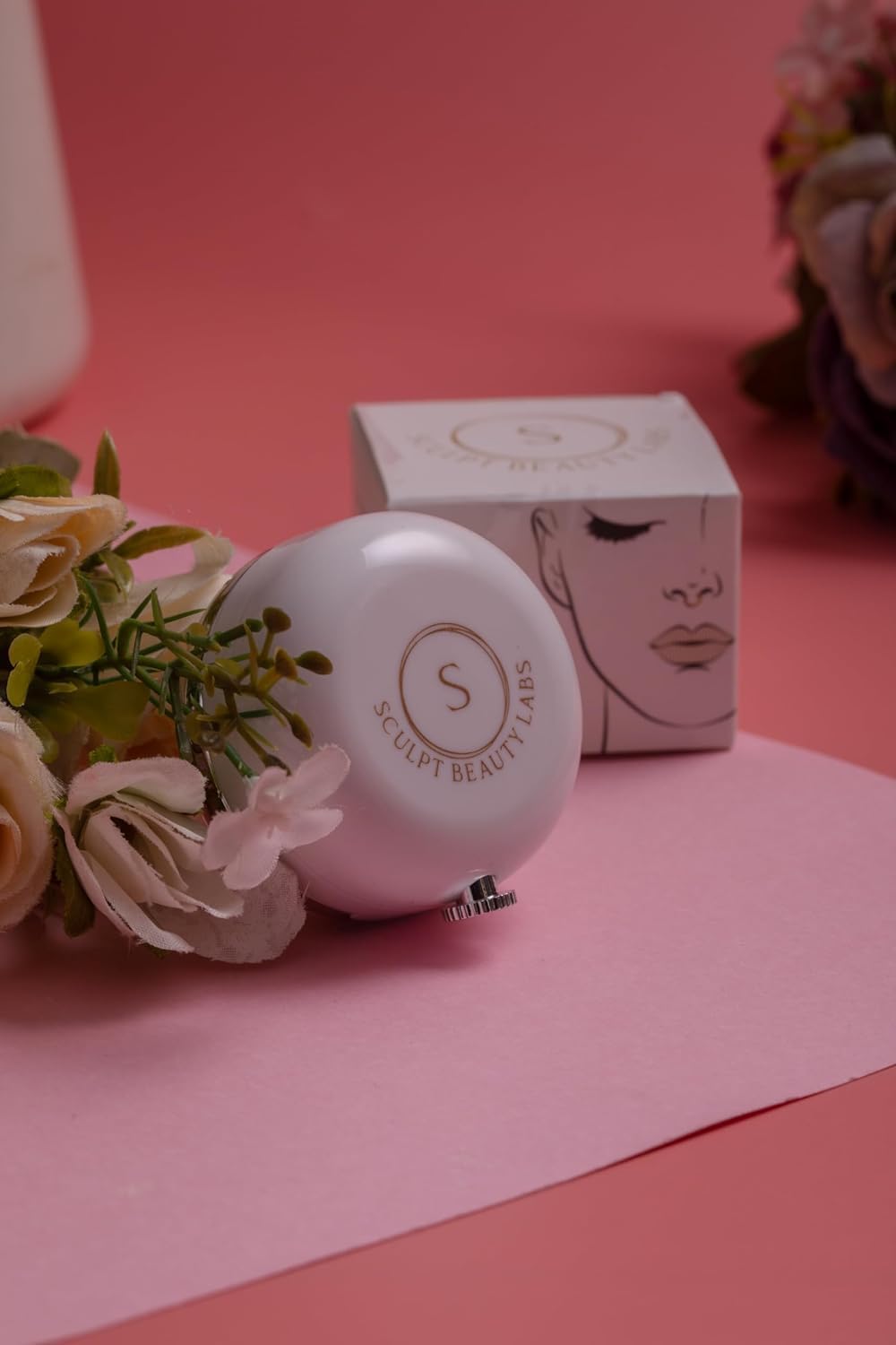 S SCULPT BEAUTY LABS Perfect Lip Balm for and Shine & Hydrate Dry Lips Moisturizer for Lips Care with Rose Oil & Vitamin E, Pink