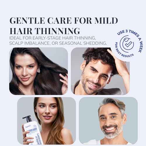 Biotin & Rosemary Shampoo for Hair Growth: Hair Loss Shampoo for Thinning Hair Infused with Nutrient Rich Ingredients for Hair thickening Sulfate Free 10 fl oz