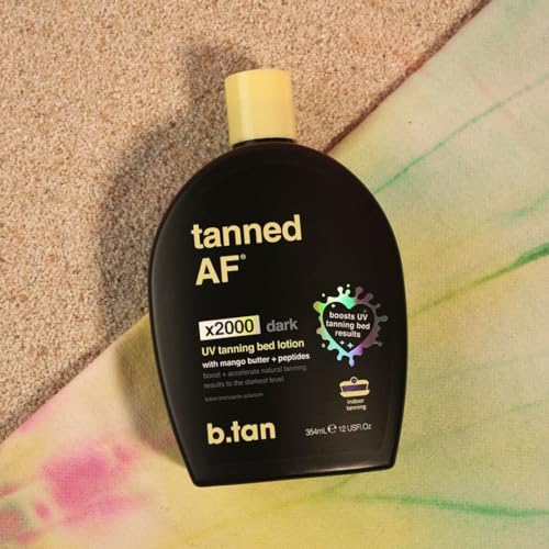 B.TAN After Sun Tan Extender Lotion | Bronzed Not Baked - Skin Tan Boosting Hydration Gel, Infused with Aloe, Watermelon Extract + DHA, Soothes & Hydrated Sunburnt Skin, 8 Fl Oz