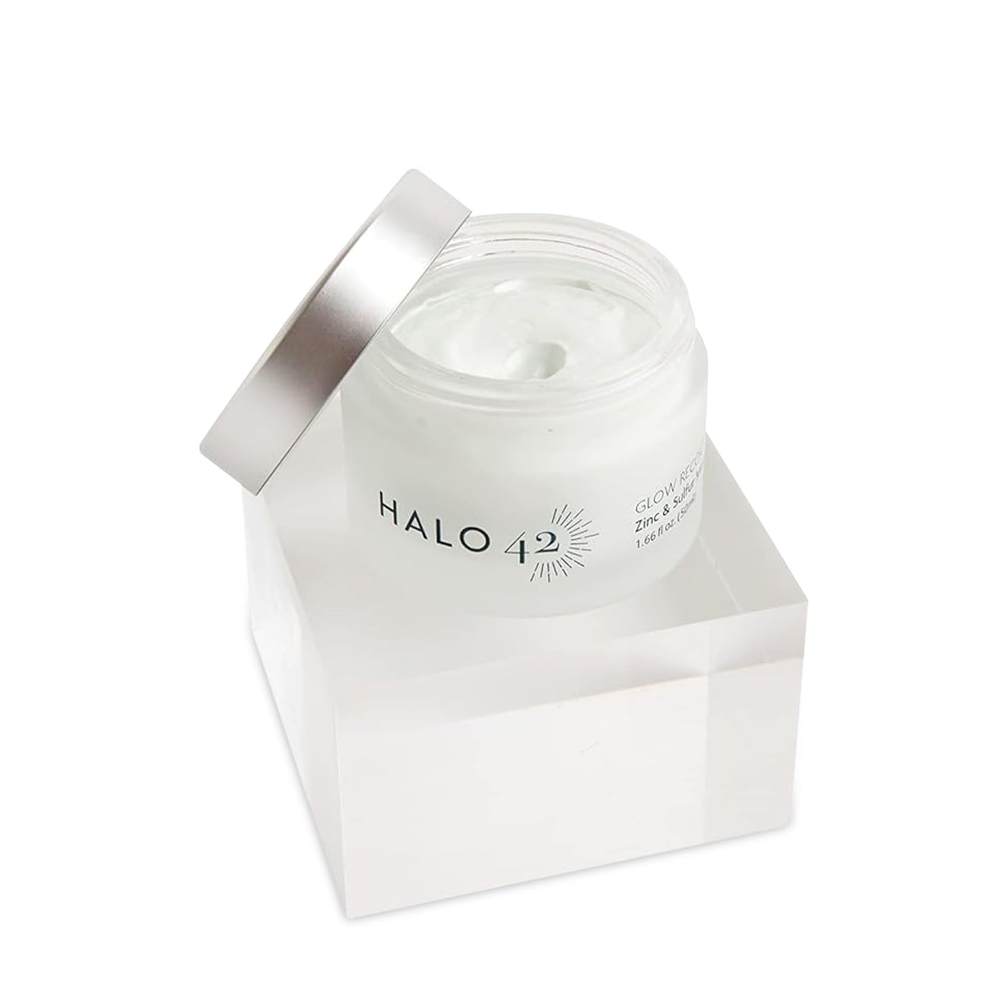 Halo 42 Sulfur Mask Cleanse, Exfoliate, Tighten, Reduce Blemish Glow Recovery Masque with Bentonite Clay, Zinc, Sulfur