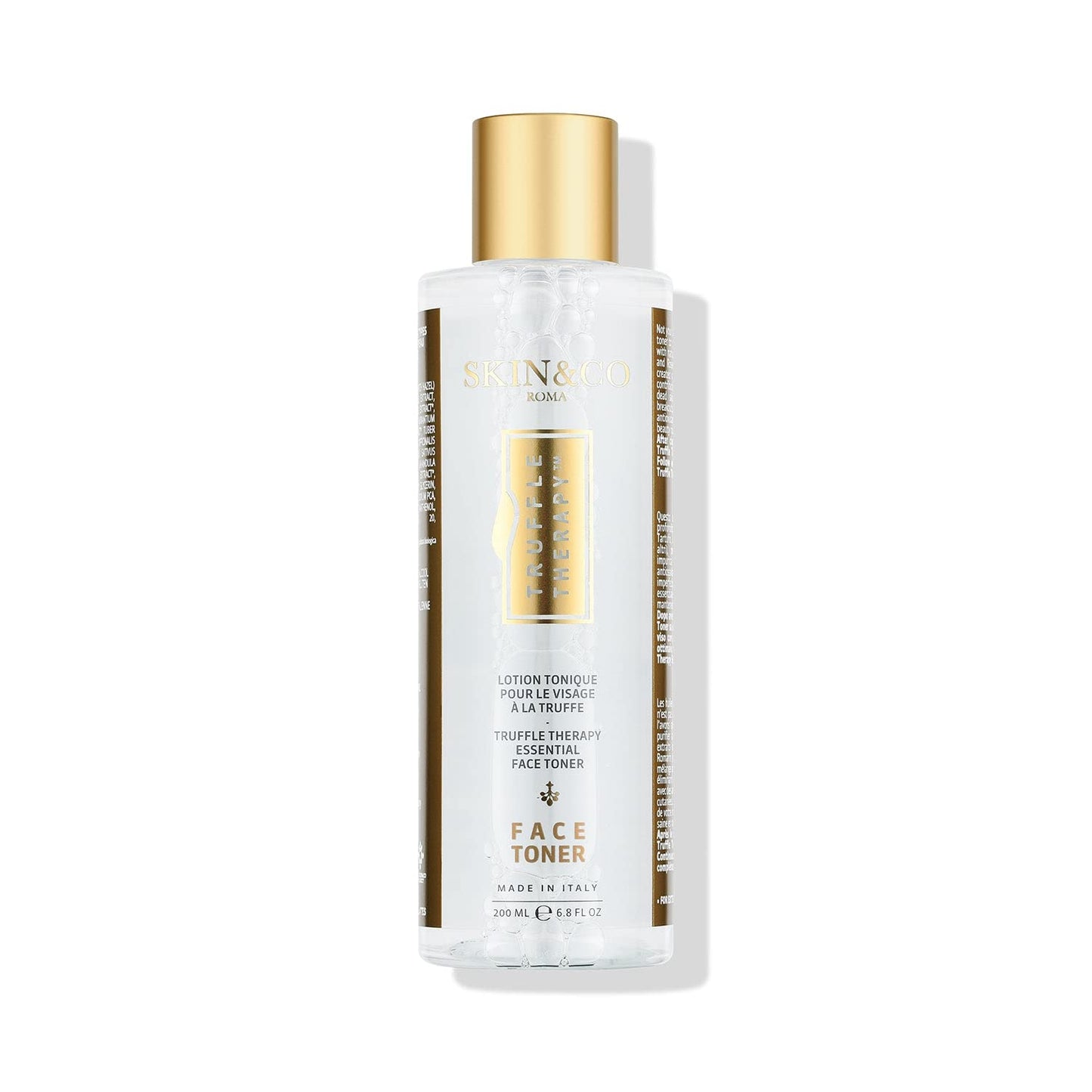 SKIN&CO Truffle Therapy Love at First Swipe | 2-Pc Skincare Kit with Face Toner & Cleansing Oil | Hydrating, Makeup-Removing, Pore-Refining Duo for Brighter, Glowing Skin | All-Natural & Made in Italy