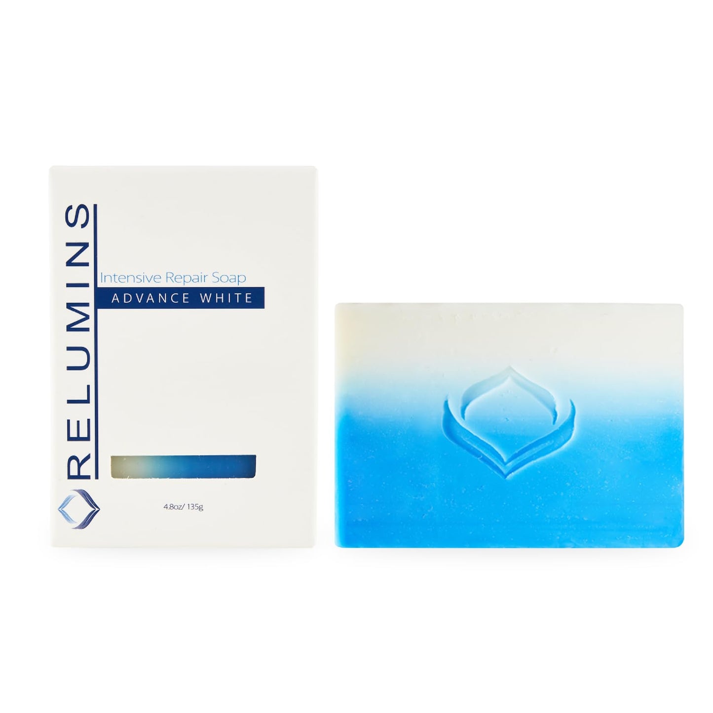 Relumins Advance Intensive Skin Repair Soap with TA Stem Cell, Rejuvenation, Body Soap Bar, and Licorice for Softer, Smooth Skin, 135g x 1 Bar with Net