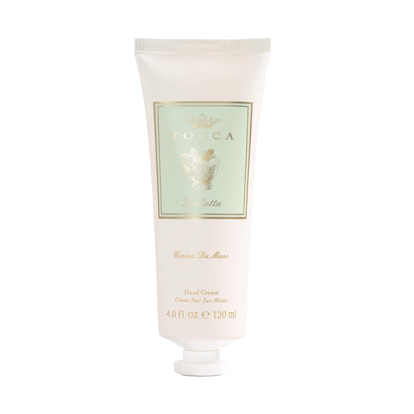 Tocca Crema de Mano, Cleopatra Hand Cream, 4 oz - Grapefruit, Jasmine, Vanilla Musk - Moisturizing, Quick Absorbing