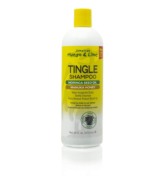 Jamaican Mango & Lime Tingle Shampoo - 16 oz (2-Pack) for Moisturized Hair