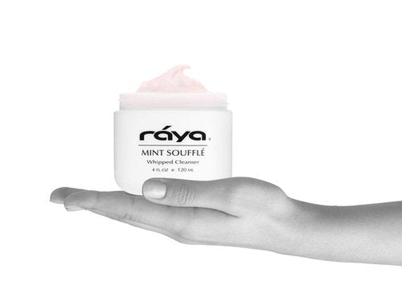 RAYA Mint Soufflé Facial Cleanser 4 oz (102) | pH Balanced Face Wash for Oily and Combination Skin| Helps Clear Clogged Pores and Smooth Complexion