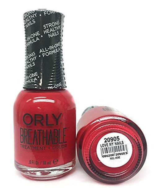 Orly Breathable Nail Color, Love my Nails, 0.6 Fluid Ounce (Pack of 2)