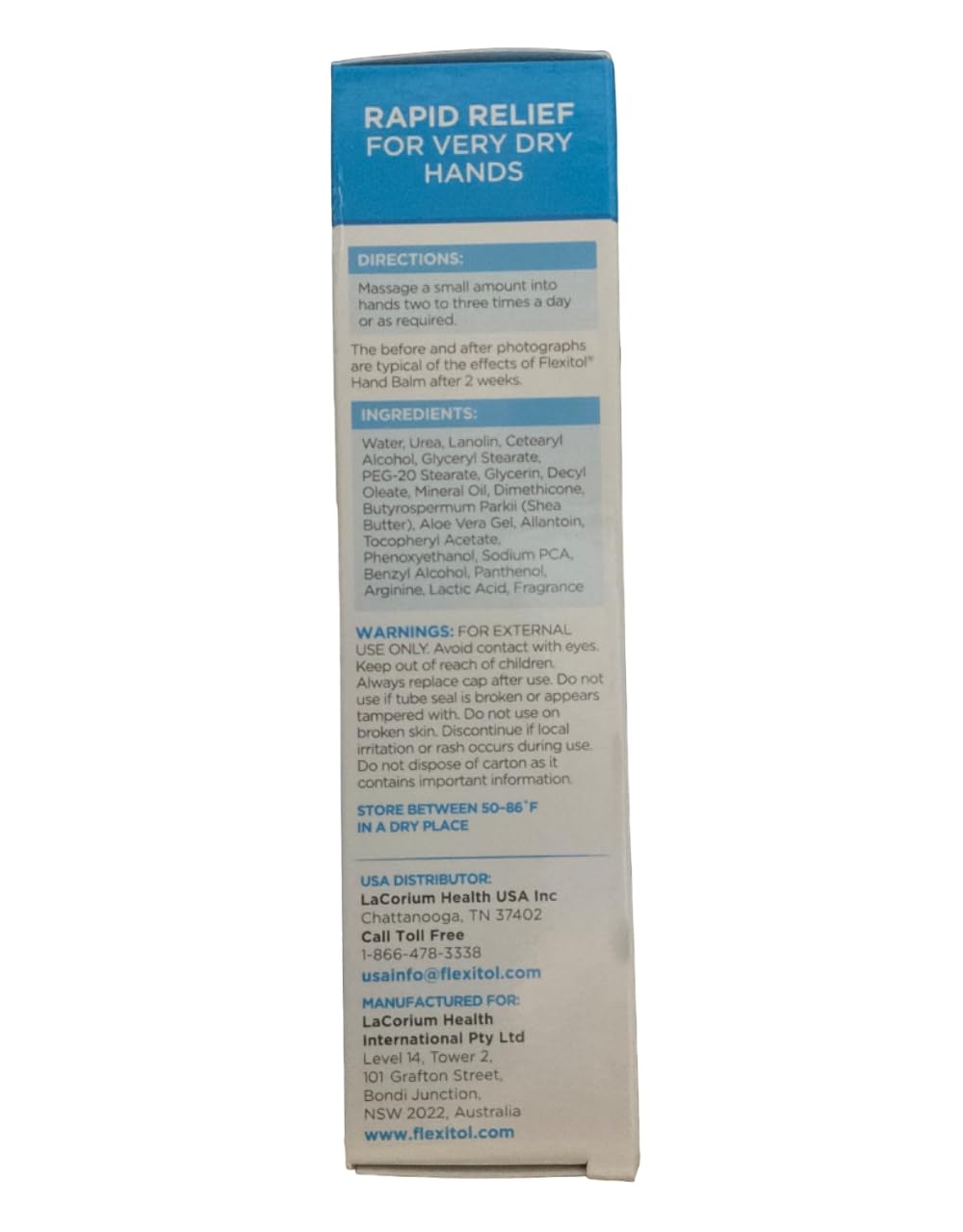 Flexitol Hand Balm 2.5 oz (Pack of 4)