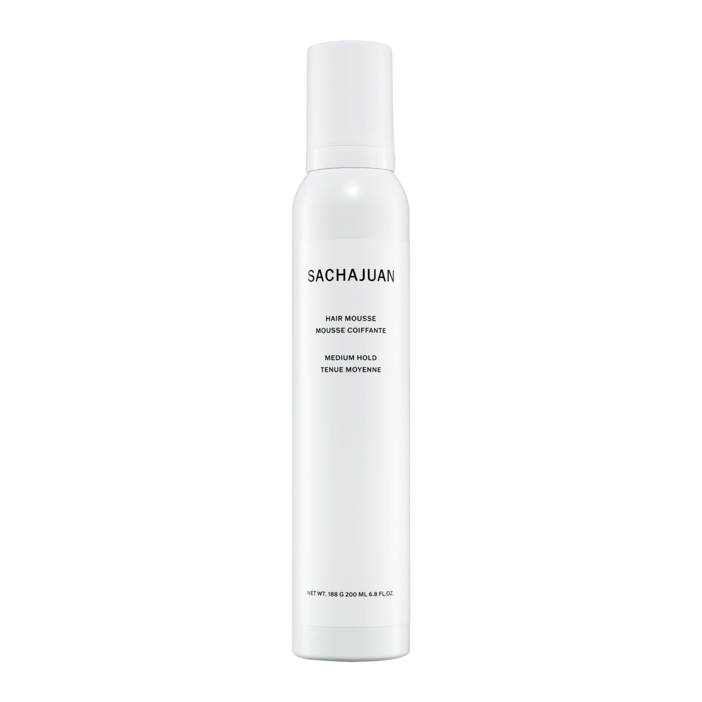 SACHAJUAN Hair Mousse | Lightweight Styling Mousse for Volume, Fullness & Shine | Soft Hold with Natural Movement | Smooth, Weightless Finish | For All Hair Types | 6.8 fl oz