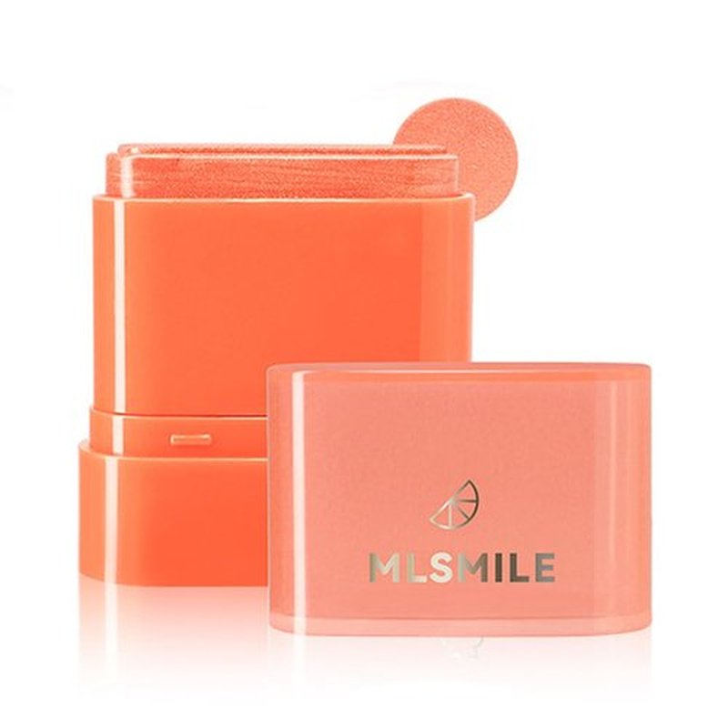 Qifylmaf 6 Color Dewy Cheek & Lip Multi Balm, Multi-purpose Makeup Hydrating Blush Stick Beauty Solid Moisturizer Stick, Waterproof Natural Nude Makeup for All Skin (# 04, 0.35 Oz)