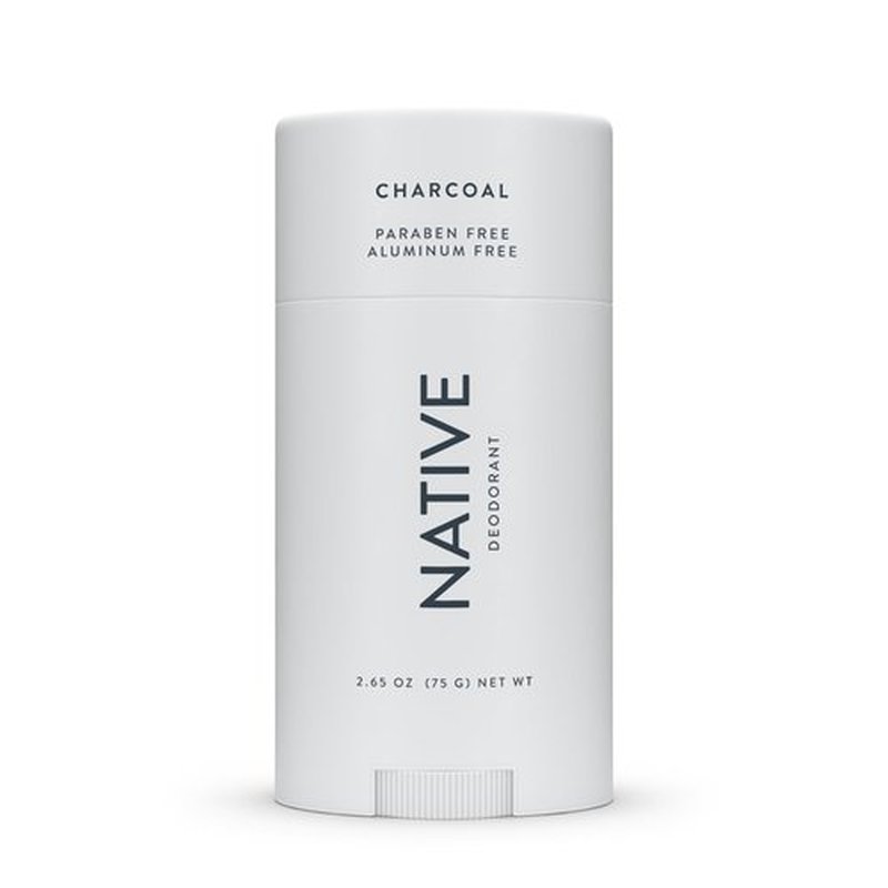Native Deodorant | Natural Deodorant for Men, Aluminum Free with Baking Soda, Probiotics, Coconut Oil and Shea Butter | Charcoal