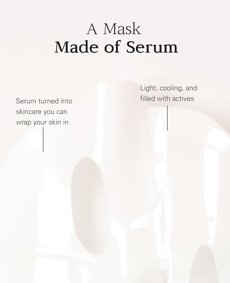 Nuborn Cell HydroGlow Duo - Hydrogel Collagen Mask & Brightening Ampoules | 4 Masks + 5 Ampoules