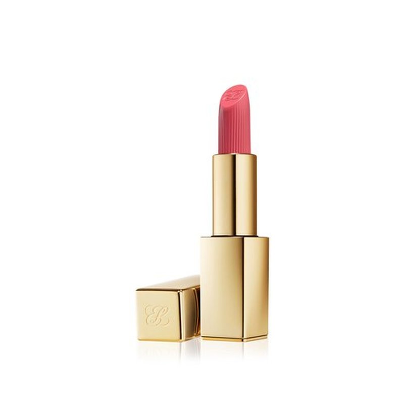 Estée Lauder Pure Color Long-Lasting Hi-Lustre Lipstick | Shimmer Finish, 0.12 Ounce, 566 Frosted Apricot