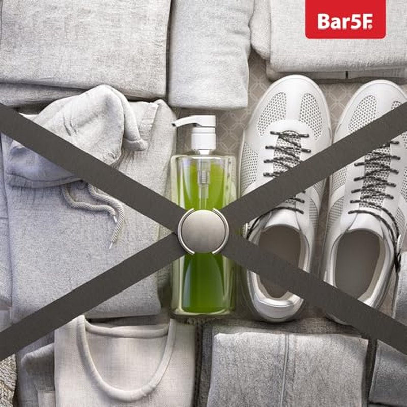 Bar5F Pump Bottle 32-Ounce 1-Liter Empty for Shampoo Conditioner Body Wash Lotion BPA-Free Crystal-Clear (6-Pack)