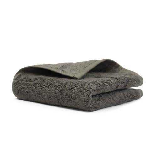 Cariloha Washcloth | Onyx | 12"x12" | Turkish Cotton & Viscose Material Blend | Extra Smooth and Highly Absorbent