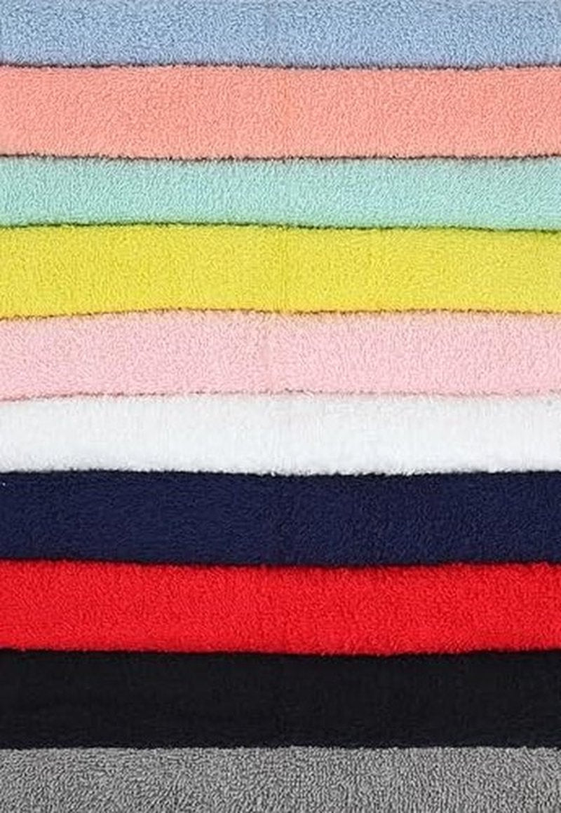 Crystal Ridge 100% Cotton Premium Wash Cloths, 12"x12", 10 Pack, Soft Feel, Absorbent Multipurpose Towels for Bathroom, Kitchen and Gym. Face & Body Washcloths, Bar Towels (10, Contemporary)