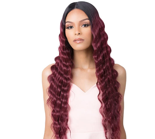 It's A Wig Lace Front Wig HD Lace Crimped Hair 4 (P4/27/30)