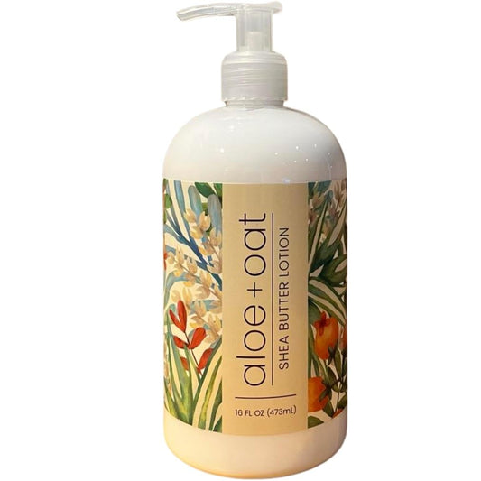 Aloe + Oat Hand Lotion - Enriched with Shea Butter & Cocoa Butter | Moisturizing Formula
