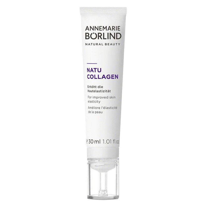 ANNEMARIE BÖRLIND Natu Collagen Boost Facial Fluid - Toning & Firming Moisturizer | Vegan, 1.01 Fl. Oz.
