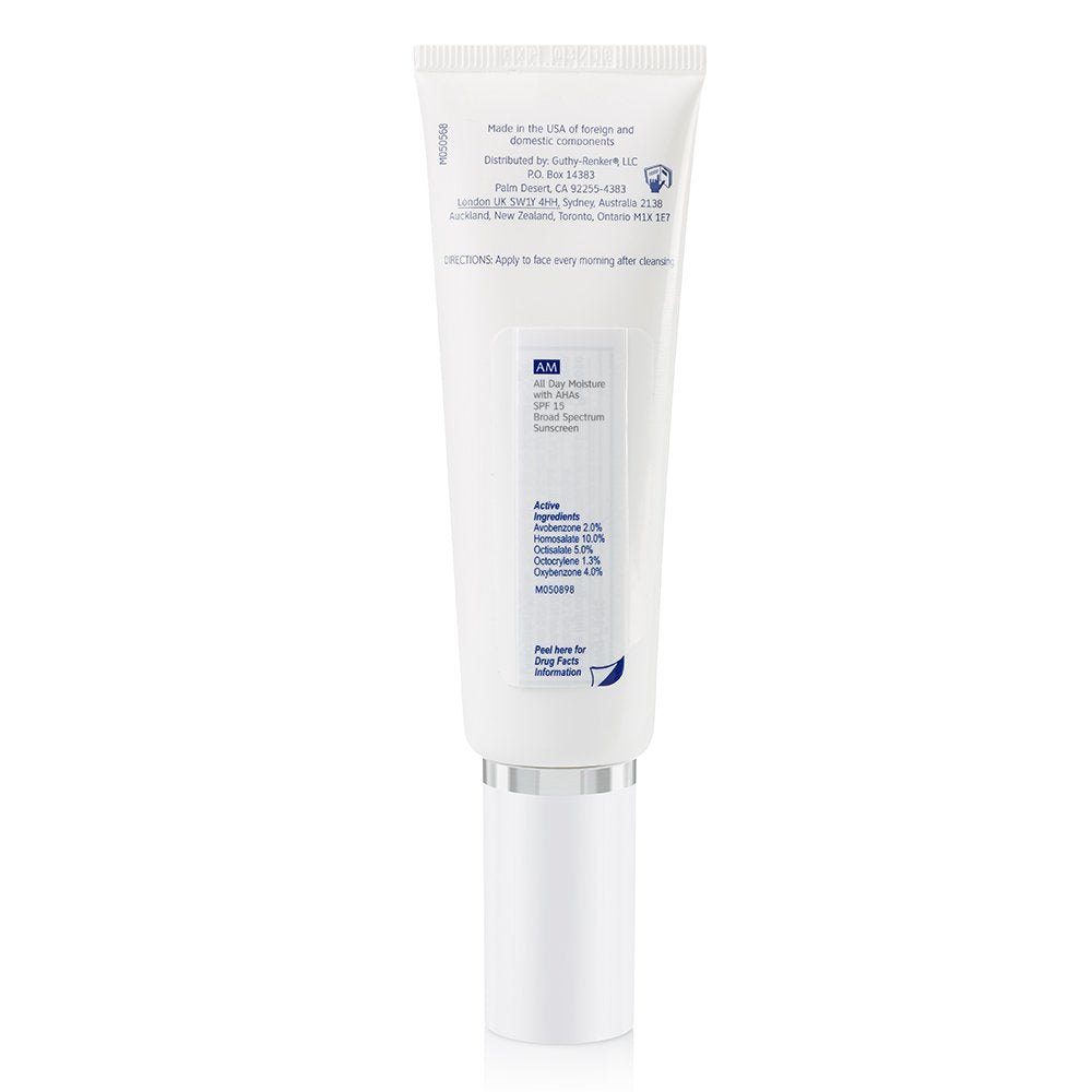 All Day Moisture – Lightweight Moisturizer – Broadband Spectrum SPF 15 – Fragrance Free – 1.7 Ounces