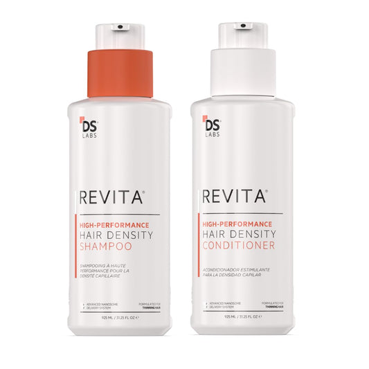 Revita Shampoo & Conditioner Kit - Two-Step Scalp Care for Fuller, Volumized Hair | Sulfate & Silicone Free, 925 mL