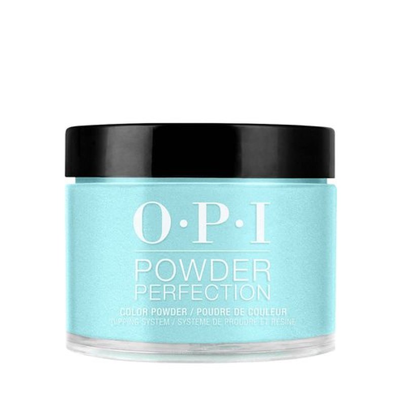 OPI Powder Perfection I’m Yacht Leaving | Opaque Green Green Crème Nail Dipping Powder | Summer Make the Rules Collection