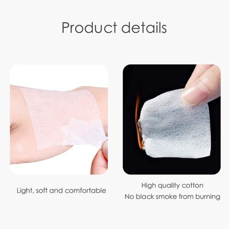 1000 PCS Thin Makeup Facial Cotton Pads, Soft and Square Nail Polish Remover Cotton Pads, Facial Eye Lip Makeup Remover Cotton Pads, Non-Woven Cotton, Lint Free